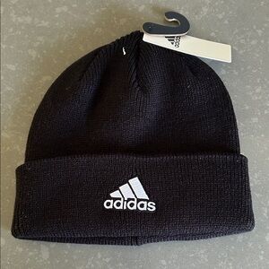 Adidas Black Knit Cap